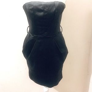 Black Bebe Cocktail Dress